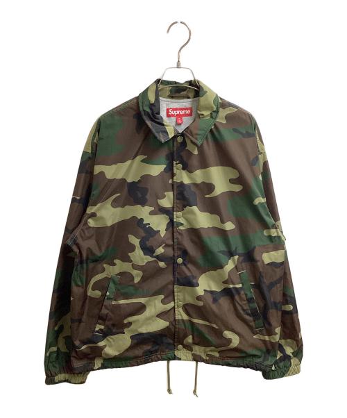 SUPREME（シュプリーム）Supreme (シュプリーム) 26FW Coaches Jacket ”Woodland Camo” グリーン サイズ:Ｍの古着・服飾アイテム
