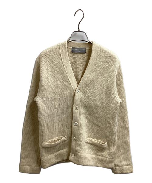 COMME des GARCONS HOMME（コムデギャルソン オム）COMME des GARCONS HOMME (コムデギャルソン オム) ウールカーディガン / AD1997 田中オム アイボリー サイズ:表記無しの古着・服飾アイテム
