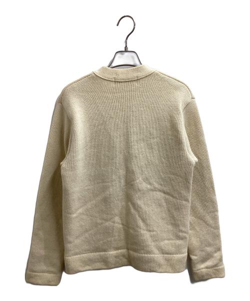COMME des GARCONS HOMME（コムデギャルソン オム）COMME des GARCONS HOMME (コムデギャルソン オム) ウールカーディガン / AD1997 田中オム アイボリー サイズ:表記無しの古着・服飾アイテム