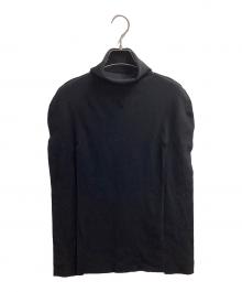 A-POC ABLE ISSEY MIYAKE（エイポック エイブル イッセイ ミヤケ）の古着「ハイネックカットソー」｜ブラック