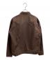 WHIMSY (ウィムジー) 24AW WATER PROOF TRUCKER JACKET ブラウン サイズ:L：7000円