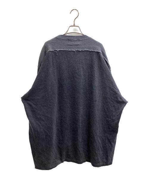 Azuma（アズマ）Azuma (アズマ) PATCHED DOCKING SWEAT SHIRT / パッチドドッキングスウェットシャツ / 25AH-CS-02 グレーの古着・服飾アイテム