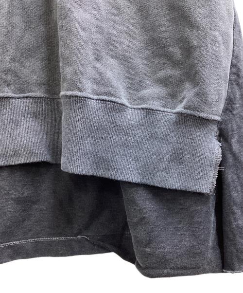 Azuma（アズマ）Azuma (アズマ) PATCHED DOCKING SWEAT SHIRT / パッチドドッキングスウェットシャツ / 25AH-CS-02 グレーの古着・服飾アイテム