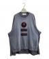 Azuma（アズマ）の古着「PATCHED DOCKING SWEAT SHIRT / パッチドドッキングスウェットシャツ / 25AH-CS-02」｜グレー