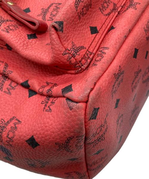 MCM（エムシーエム）MCM (エムシーエム) ヴィセトス スタッズ リュック / 1014102520522 ピンクの古着・服飾アイテム
