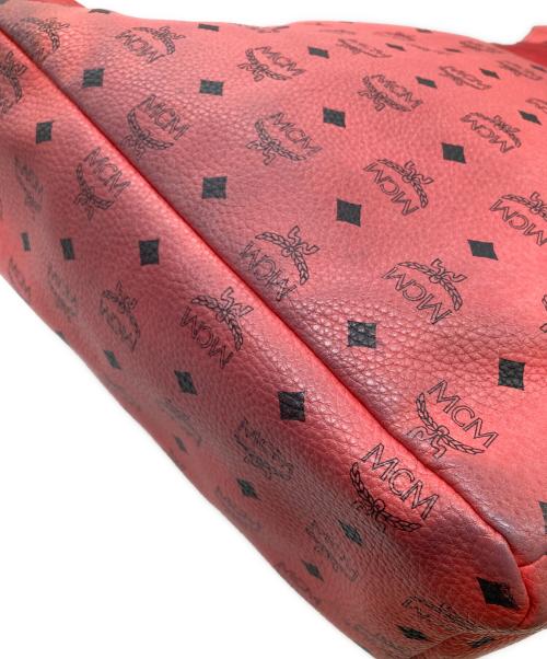 MCM（エムシーエム）MCM (エムシーエム) ヴィセトス スタッズ リュック / 1014102520522 ピンクの古着・服飾アイテム