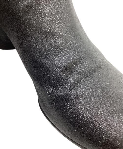 MM6 Maison Margiela（エムエムシックスメゾンマルジェラ）MM6 Maison Margiela (エムエムシックスメゾンマルジェラ) サイドゴアショートブーツ /S59WU0104 ブラック サイズ:37の古着・服飾アイテム