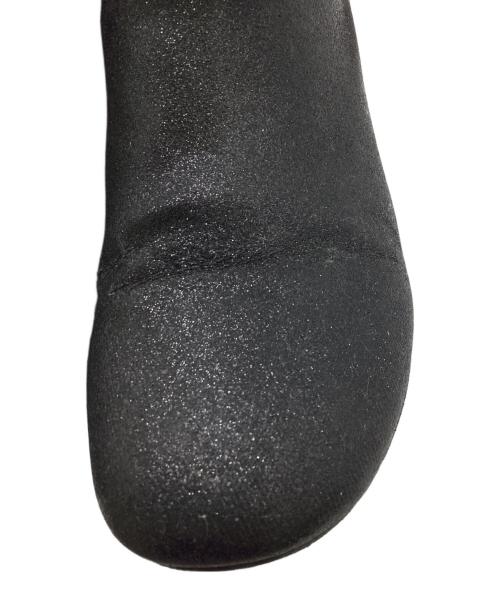 MM6 Maison Margiela（エムエムシックスメゾンマルジェラ）MM6 Maison Margiela (エムエムシックスメゾンマルジェラ) サイドゴアショートブーツ /S59WU0104 ブラック サイズ:37の古着・服飾アイテム