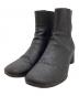 MM6 Maison Margiela（エムエムシックスメゾンマルジェラ）の古着「サイドゴアショートブーツ /S59WU0104」｜ブラック