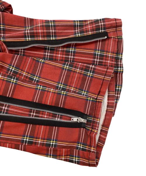 TRIPP NYC（トリップニューヨークシティー）TRIPP NYC (トリップニューヨークシティー) ボンテージパンツ レッド サイズ:28/7の古着・服飾アイテム