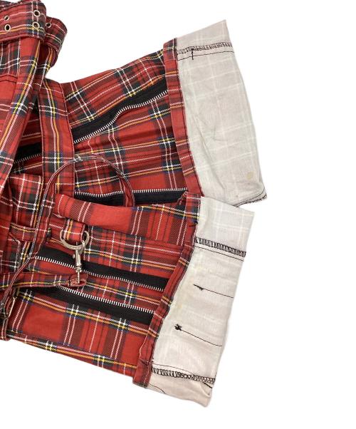 TRIPP NYC（トリップニューヨークシティー）TRIPP NYC (トリップニューヨークシティー) ボンテージパンツ レッド サイズ:28/7の古着・服飾アイテム