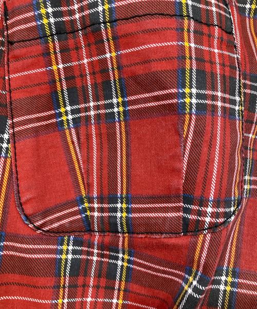 TRIPP NYC（トリップニューヨークシティー）TRIPP NYC (トリップニューヨークシティー) ボンテージパンツ レッド サイズ:28/7の古着・服飾アイテム