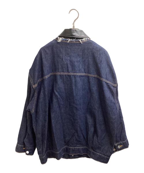 AEWEN MATOPH（イウエン マトフ）AEWEN MATOPH (イウエン マトフ) 2WAYカラーデニムブルゾン インディゴ サイズ:36の古着・服飾アイテム