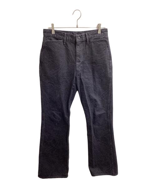 Needles（ニードルズ）Needles (ニードルズ) Paisley Boot Cut Denim Jean / NS162 ブラック サイズ:Sの古着・服飾アイテム