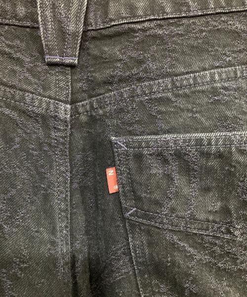 Needles（ニードルズ）Needles (ニードルズ) Paisley Boot Cut Denim Jean / NS162 ブラック サイズ:Sの古着・服飾アイテム