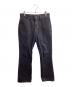 Needles（ニードルズ）の古着「Paisley Boot Cut Denim Jean / NS162」｜ブラック