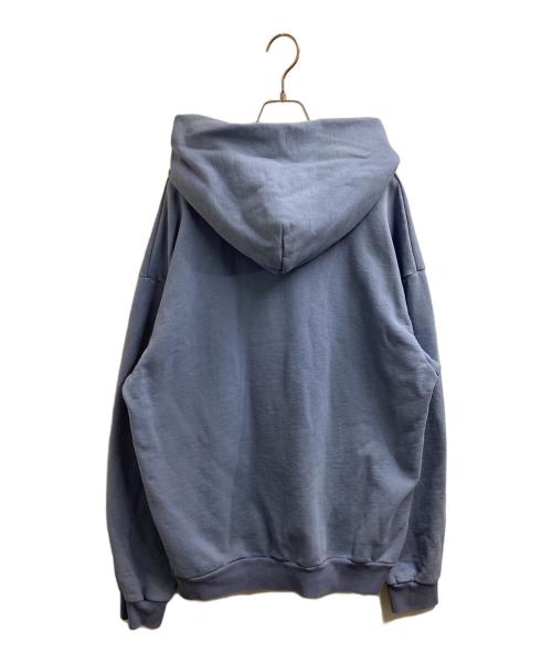 basketcase（バスケットケース）BASKETCASE (バスケットケース) RUSH, hoodie / パーカー / USA製 ブルー サイズ:XLの古着・服飾アイテム