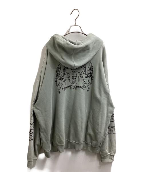 DIESEL（ディーゼル）DIESEL (ディーゼル) S-UMMER-E6 SWEAT-SHIRT オリーブ サイズ:XXLの古着・服飾アイテム