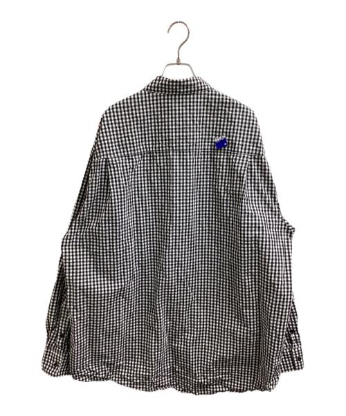 ADER error（アーダーエラー）ADER error (アーダーエラー) Camicia Check Shirt ブラック サイズ:XLの古着・服飾アイテム