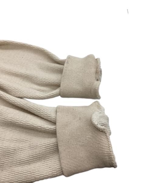 HUMAN MADE（ヒューマンメイド）HUMAN MADE (ヒューマンメイド) THERMAL L/S T-SHIRT アイボリー サイズ:XLの古着・服飾アイテム