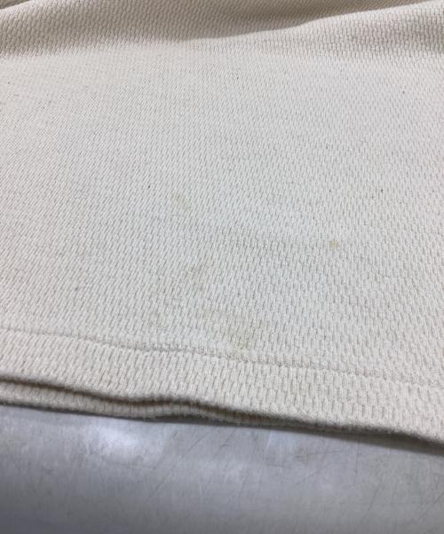 HUMAN MADE（ヒューマンメイド）HUMAN MADE (ヒューマンメイド) THERMAL L/S T-SHIRT アイボリー サイズ:XLの古着・服飾アイテム
