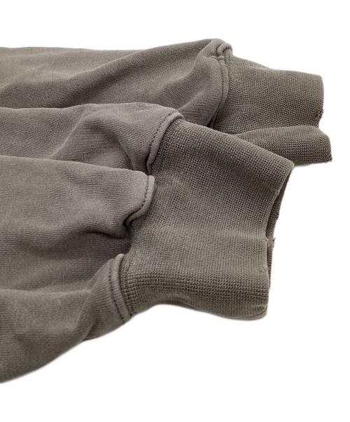 SUPPLIER（サプライヤー）SUPPLIER (サプライヤー) VINTAGE WASH PIERCED ZIP HOODIE グレー サイズ:XLの古着・服飾アイテム