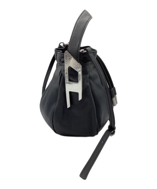 DIESEL（ディーゼル）DIESEL (ディーゼル) Nelli Bucket 2WAY Bag / X08400 ネイビーの古着・服飾アイテム