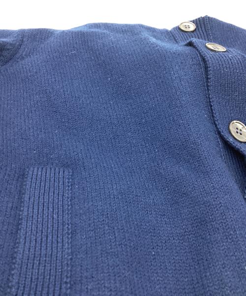 Zanone（ザノーネ）Zanone (ザノーネ) CHIOTO ミドルゲージ スタンドカラーニットカーディガン ネイビー サイズ:52の古着・服飾アイテム