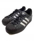 adidasアディダス）の古着「スーパースターII」｜ブラック