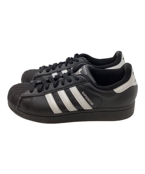 adidas（アディダス）adidas (アディダス) スーパースターII ブラック サイズ:27cmの古着・服飾アイテム