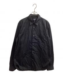 COMME des GARCONS HOMME（コムデギャルソン オム）の古着「コットン ブロードL/Sシャツ」｜ブラック