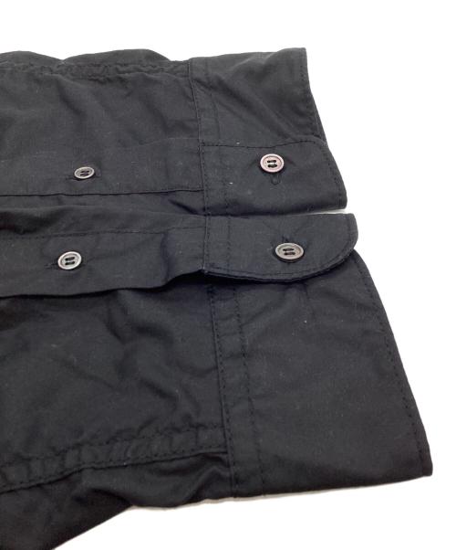 COMME des GARCONS HOMME（コムデギャルソン オム）COMME des GARCONS HOMME (コムデギャルソン オム) コットン ブロードL/Sシャツ ブラック サイズ:Lの古着・服飾アイテム