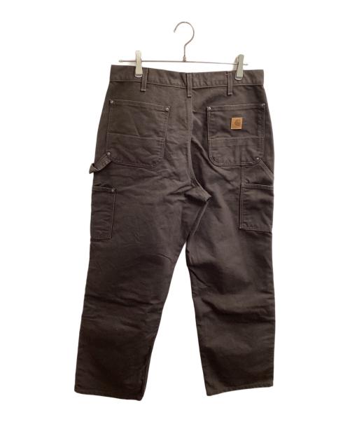 CarHartt（カーハート）CarHartt (カーハート) ダブルニー・ウォッシュドダック・ペインターパンツ ブラウン サイズ:34/30の古着・服飾アイテム