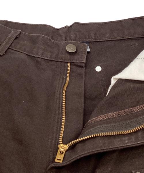 CarHartt（カーハート）CarHartt (カーハート) ダブルニー・ウォッシュドダック・ペインターパンツ ブラウン サイズ:34/30の古着・服飾アイテム