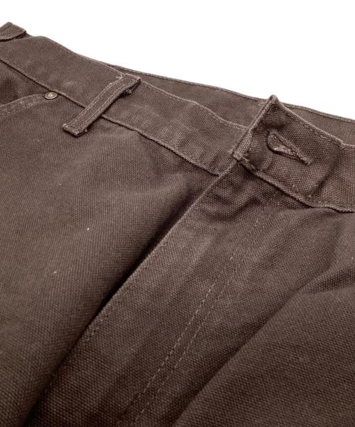 CarHartt（カーハート）CarHartt (カーハート) ダブルニー・ウォッシュドダック・ペインターパンツ ブラウン サイズ:34/30の古着・服飾アイテム