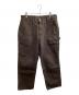CarHartt（カーハート）の古着「ダブルニー・ウォッシュドダック・ペインターパンツ」｜ブラウン