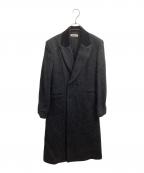 Animus.アニムス）の古着「ヘリンボーン ダブルチェスターコート　/　An22aw-08」｜グレー