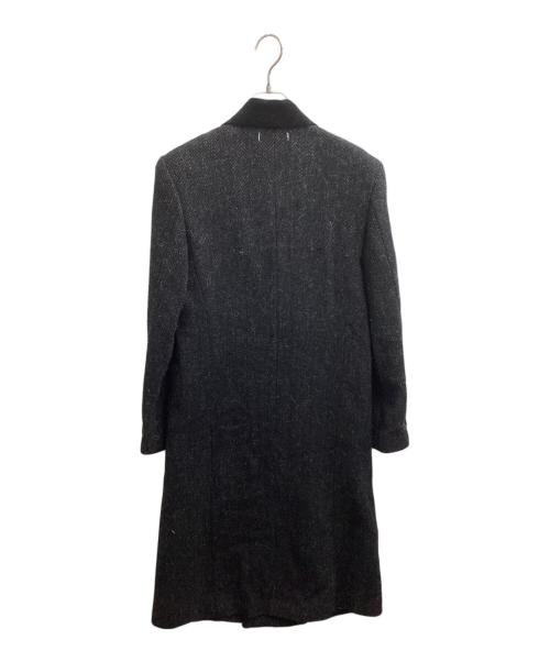 Animus.（アニムス）Animus. (アニムス) ヘリンボーン ダブルチェスターコート　/　An22aw-08 グレー サイズ:1の古着・服飾アイテム