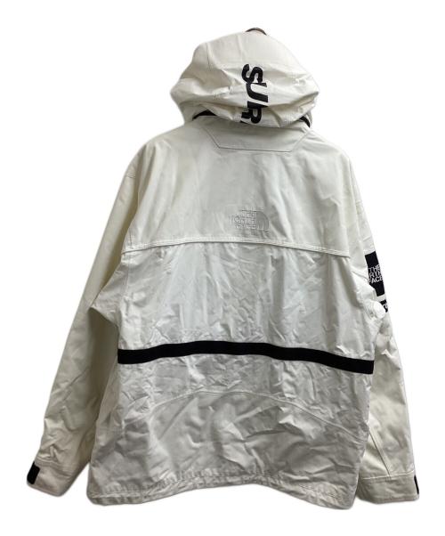 SUPREME（シュプリーム）SUPREME (シュプリーム) THE NORTH FACE (ザ ノース フェイス) Steep Tech Hooded Jacket ホワイト サイズ:Mの古着・服飾アイテム
