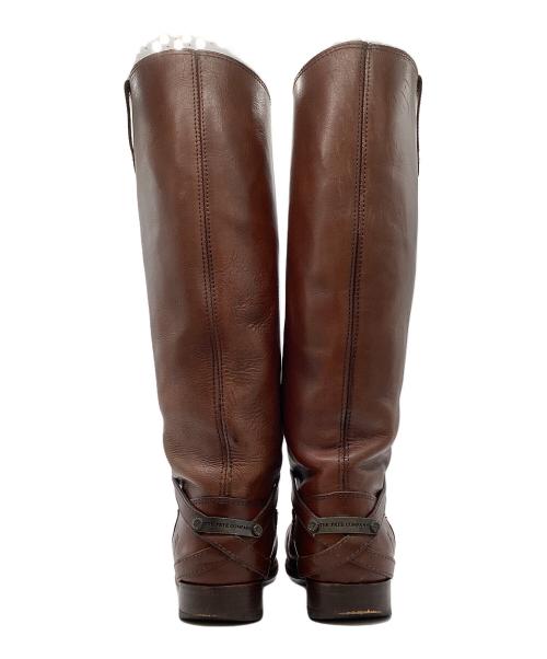 FRYE（フライ）FRYE (フライ) メキシコ製 ロングブーツ  ブラウン サイズ:7の古着・服飾アイテム