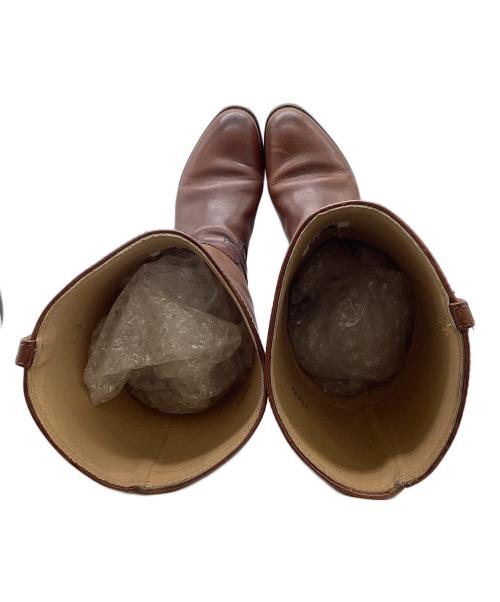 FRYE（フライ）FRYE (フライ) メキシコ製 ロングブーツ  ブラウン サイズ:7の古着・服飾アイテム