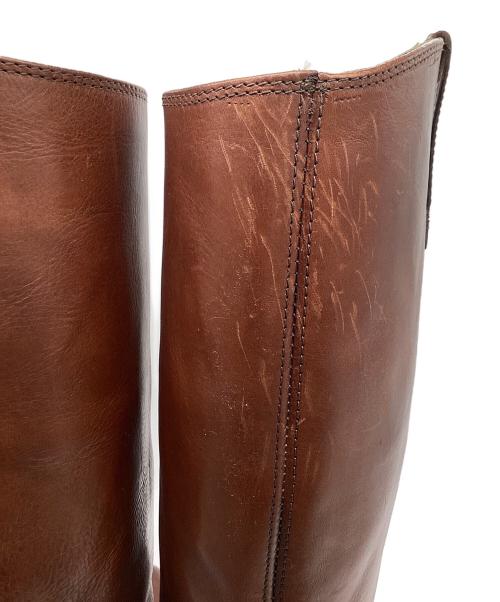 FRYE（フライ）FRYE (フライ) メキシコ製 ロングブーツ  ブラウン サイズ:7の古着・服飾アイテム