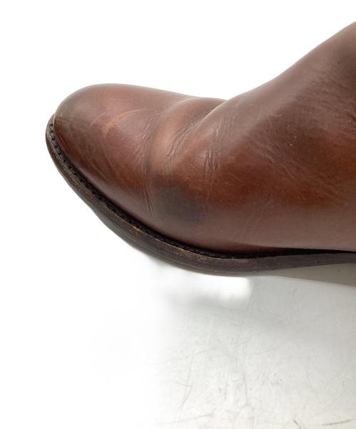 FRYE（フライ）FRYE (フライ) メキシコ製 ロングブーツ  ブラウン サイズ:7の古着・服飾アイテム