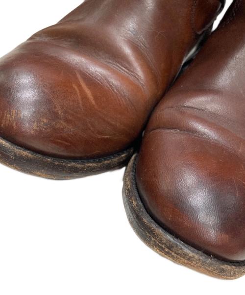 FRYE（フライ）FRYE (フライ) メキシコ製 ロングブーツ  ブラウン サイズ:7の古着・服飾アイテム