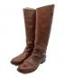 FRYE（フライ）の古着「メキシコ製 ロングブーツ 」｜ブラウン