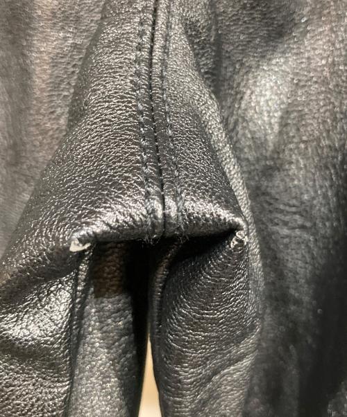 STELLA McCARTNEY（ステラマッカートニー）STELLA McCARTNEY (ステラマッカートニー) 18AW vegetarian leather track pants ブラック サイズ:36の古着・服飾アイテム