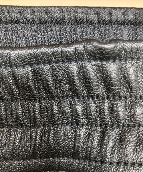 STELLA McCARTNEY（ステラマッカートニー）STELLA McCARTNEY (ステラマッカートニー) 18AW vegetarian leather track pants ブラック サイズ:36の古着・服飾アイテム