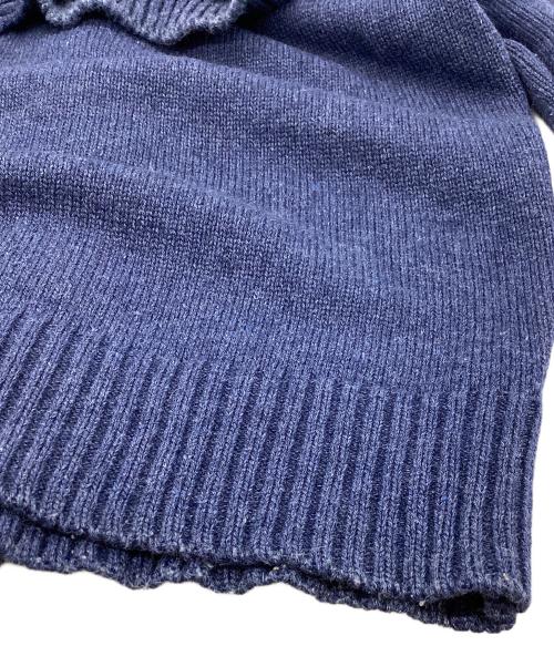 STONE ISLAND（ストーンアイランド）STONE ISLAND (ストーンアイランド) スタンドカラージップボタンカーディガン / 591550LA3 / 13AW ネイビー サイズ:Sの古着・服飾アイテム