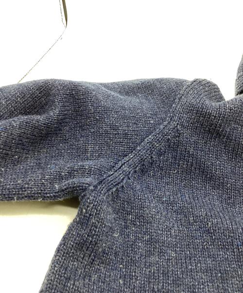 STONE ISLAND（ストーンアイランド）STONE ISLAND (ストーンアイランド) スタンドカラージップボタンカーディガン / 591550LA3 / 13AW ネイビー サイズ:Sの古着・服飾アイテム