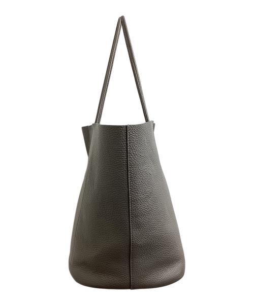 Aeta（アエタ）Aeta (アエタ) PEBBLE GRAIN LEATHER TOTE M グレーの古着・服飾アイテム